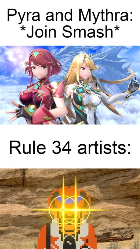 pyra/mythra rule 34|Rule 34 World